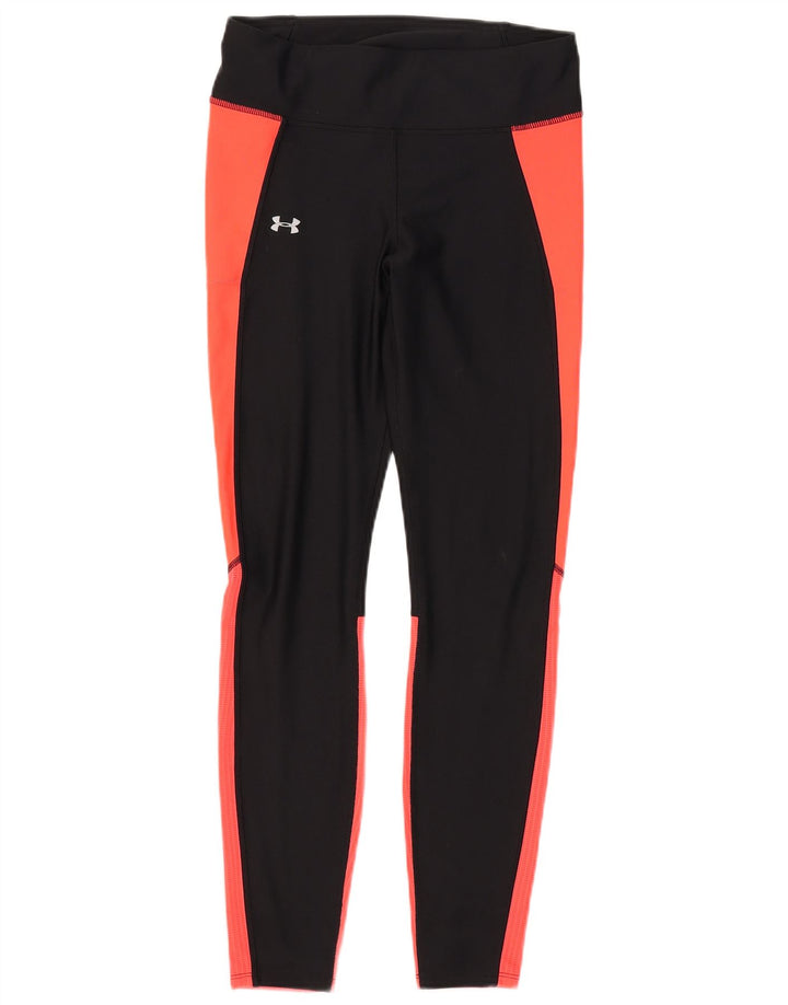 Leggings grafic Under Armour pentru femei UK 12 Medium Black Colorblock