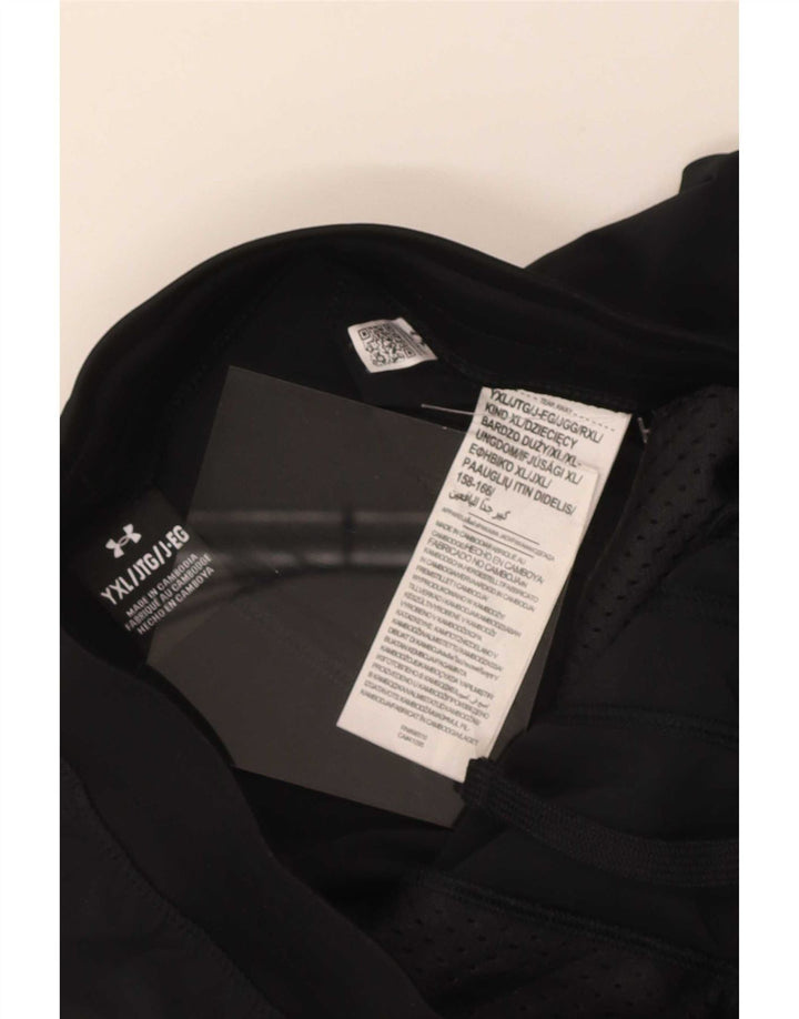 Pantaloni de trening Under Armour pentru baieti 13-14 ani XL poliester negru