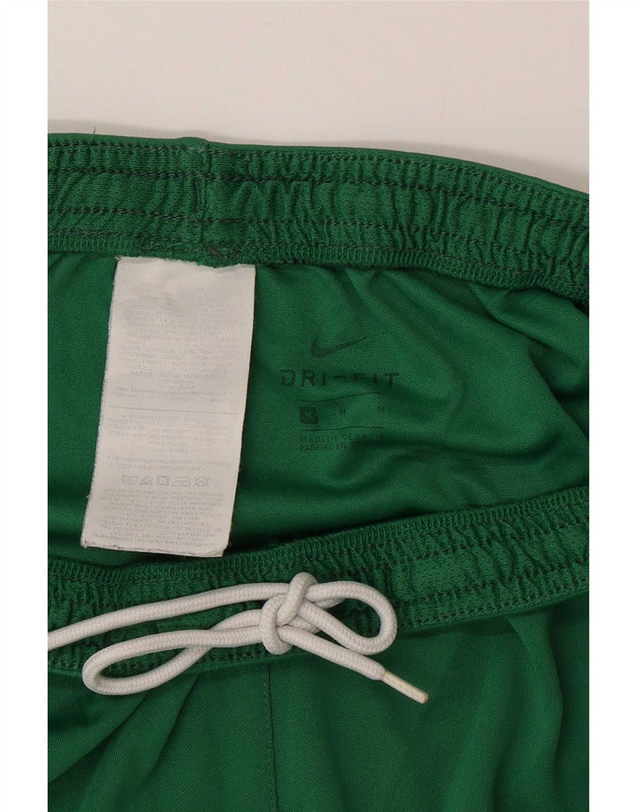 Pantaloni scurți sport Nike Dri Fit pentru bărbați, poliester verde mediu