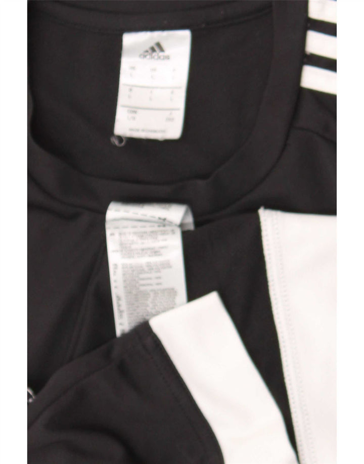 Tricou pentru bărbați Adidas Top mare poliester negru