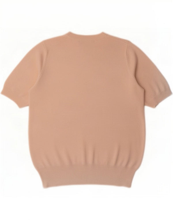 Zara Bluză cu mânecă scurtă pentru femei UK 10 Small Pink