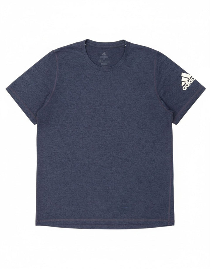 Tricou pentru bărbați Adidas Aeroready Top Mediu Bleumarin Poliester