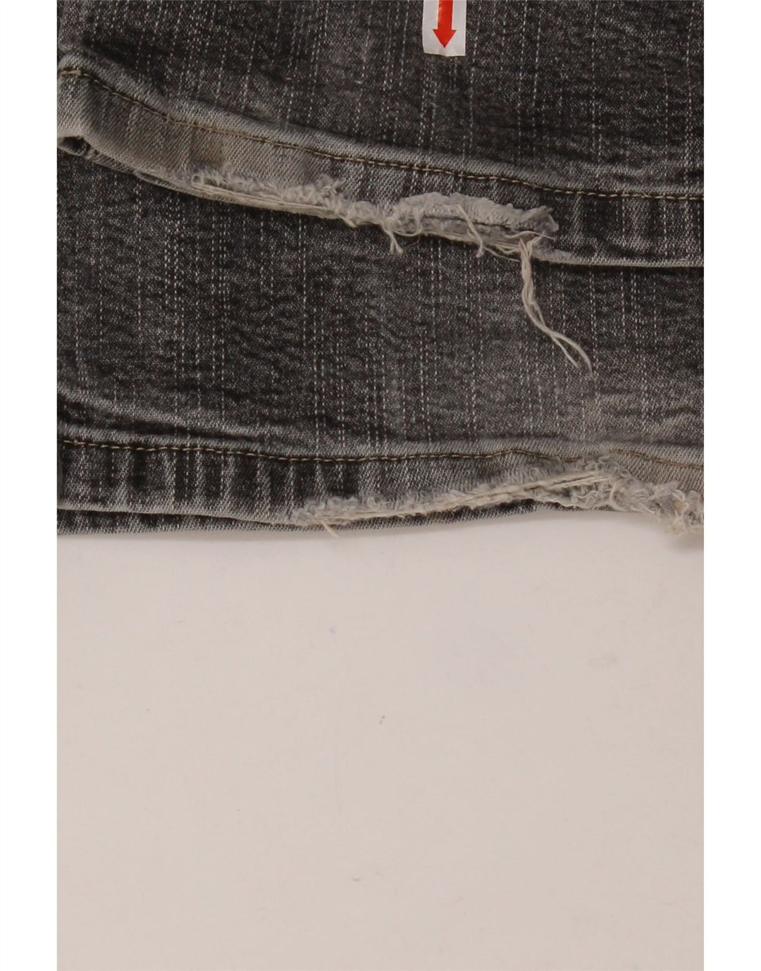 MARKS & SPENCER Blugi drepti elastici pentru femei UK 16 Large W32 L30 Gri