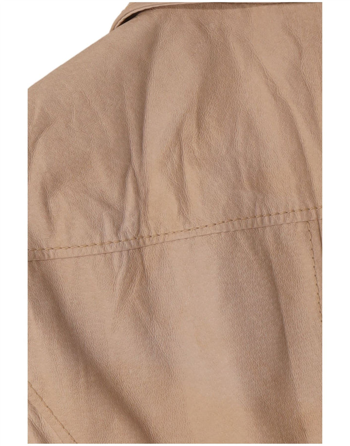 Geacă de piele pentru femei Conbipel IT 42 Medium Beige Piele