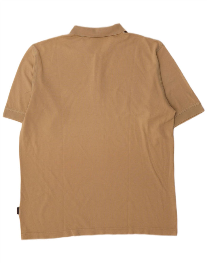 Tricou polo pentru bărbați Adidas, mare, bej