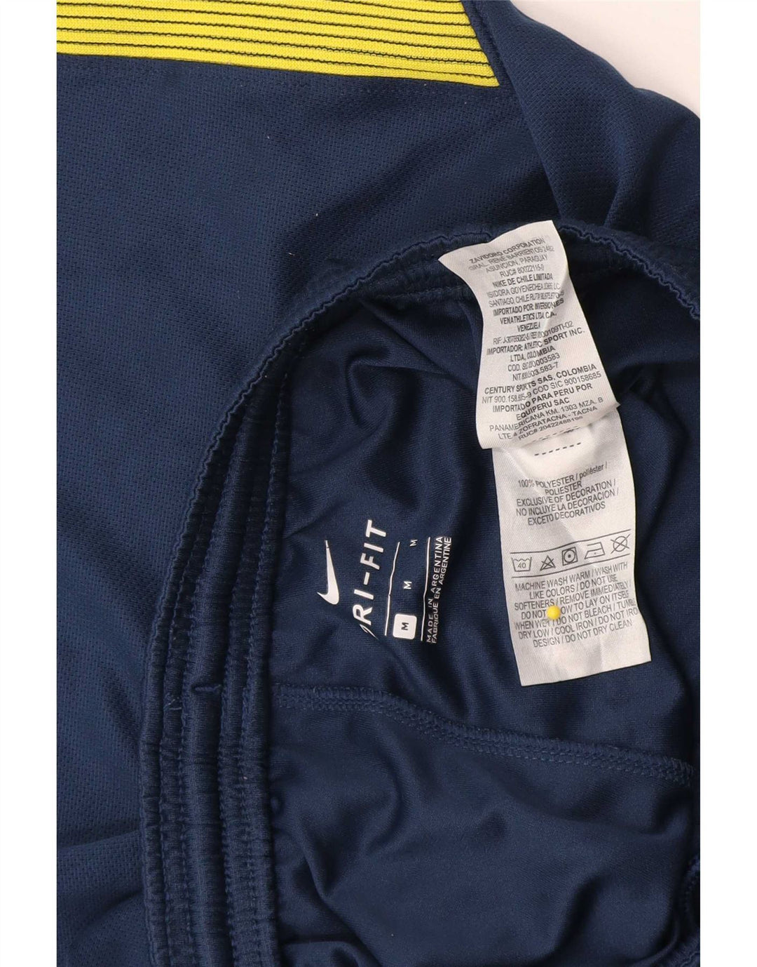 Pantaloni scurți sport Nike pentru bărbați Boca Juniors, medii, albastru, poliester color bloc