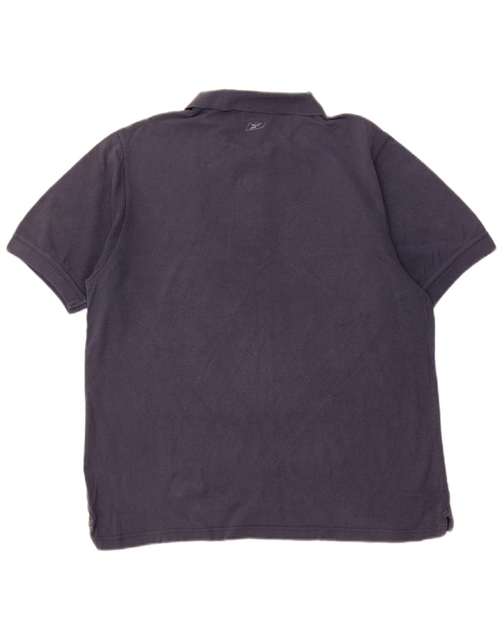 Tricou polo REEBOK pentru bărbați, mediu bleumarin