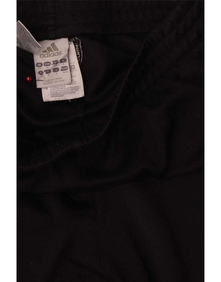 Pantaloni de trening Adidas Climalite pentru bărbați Pantaloni de jogging, mari, negru, poliester
