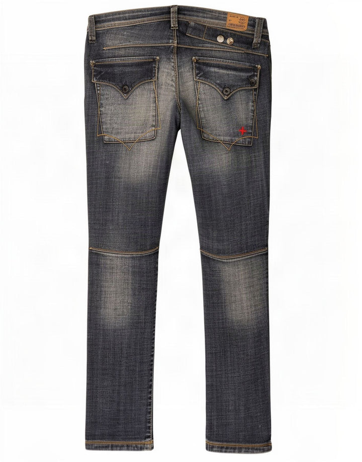 Zu Elements Blugi skinny distressed pentru femei W26 L31 bumbac albastru