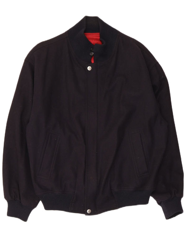 Bomber pentru bărbați WHITE SAILS IT 54 2XL Lână bleumarin