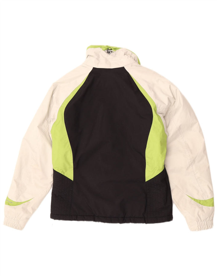 Jachetă de schi Columbia, supradimensionată, pentru femei UK 10 Small, negru, din nailon