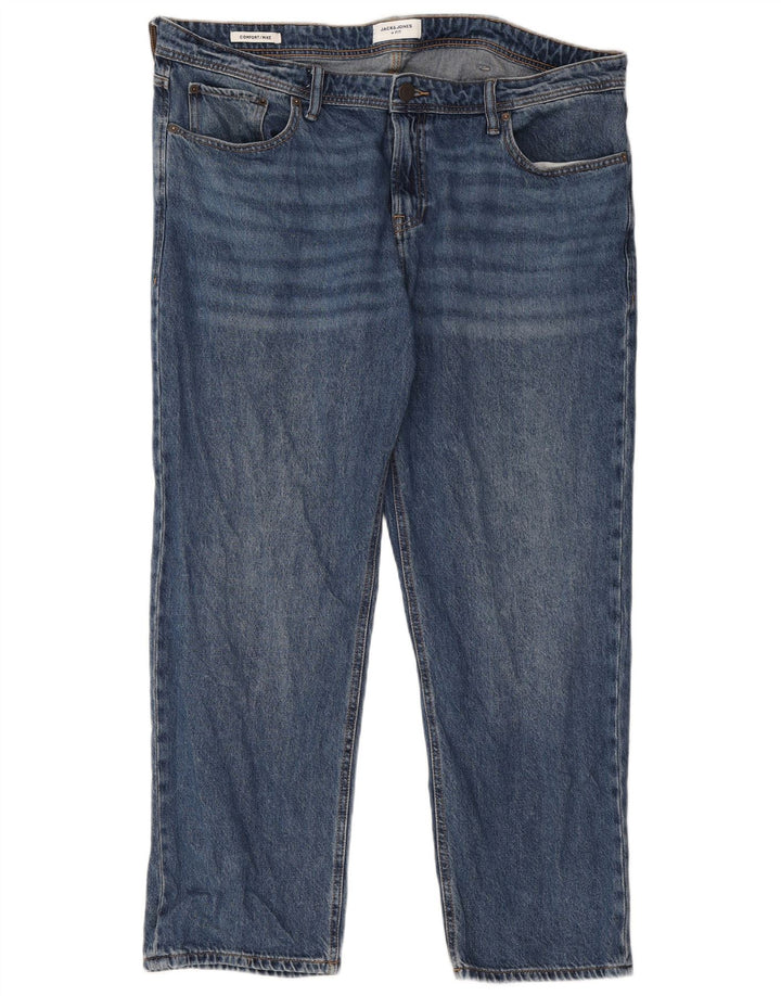 Jack & Jones Mike Straight Jeans pentru bărbați W40 L30 bumbac albastru