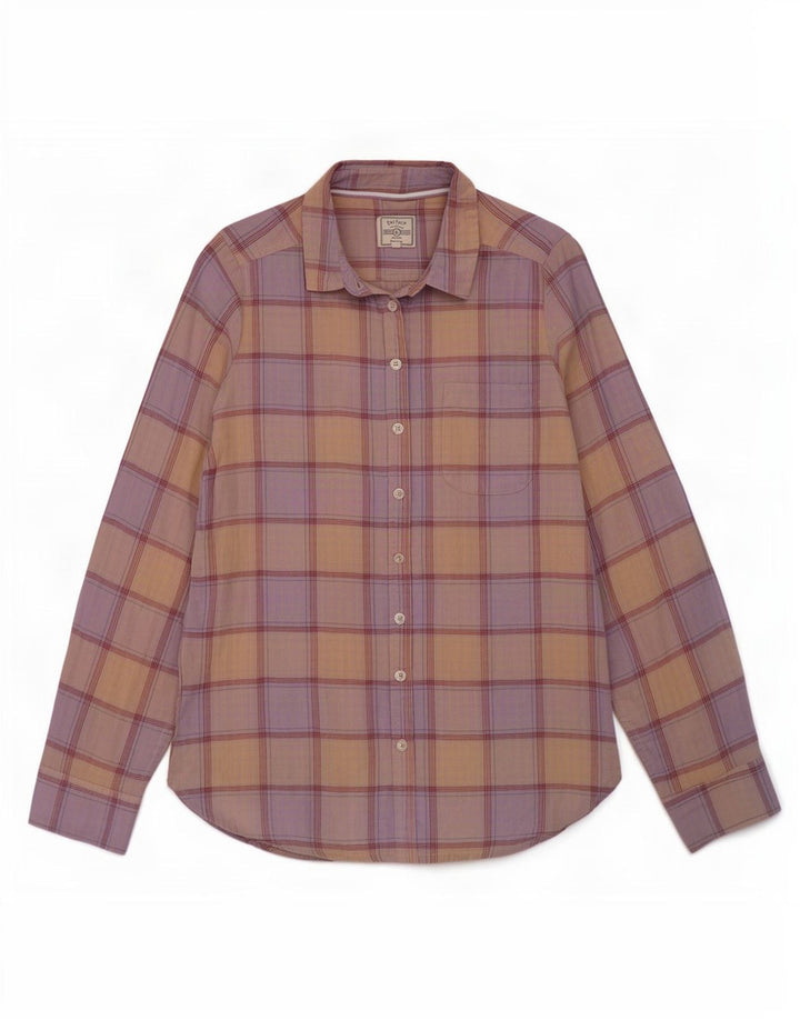 Cămașă Fat Face pentru femei UK 12 Medium Multicolor Check Bumbac