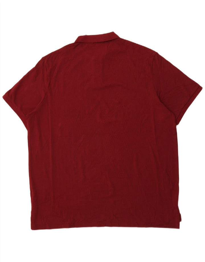 POLO RALPH LAUREN Cămașă polo pentru bărbați, 2XL, bumbac burgundy