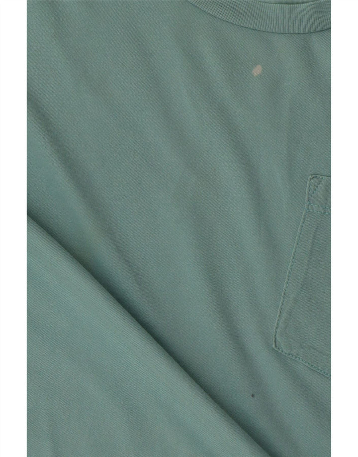 Tricou pentru bărbați Carhartt Top mic din bumbac turcoaz