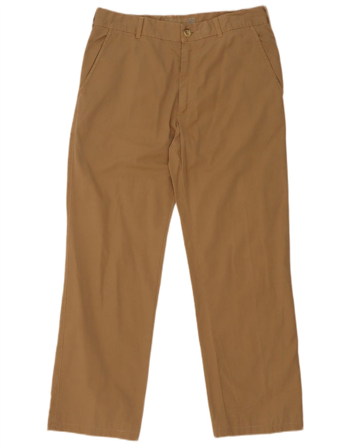 Sergio Tacchini Pantaloni Chino Drepți Bărbați IT 48 Medium L32 L29 Bej