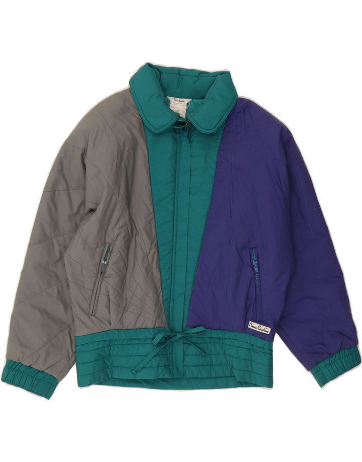 PIERRE CARDIN Womens Windbreaker Jacket UK 12 Medium Multicoloured Vintage Pierre Cardin and Second-Hand Pierre Cardin from Messina Hembry 