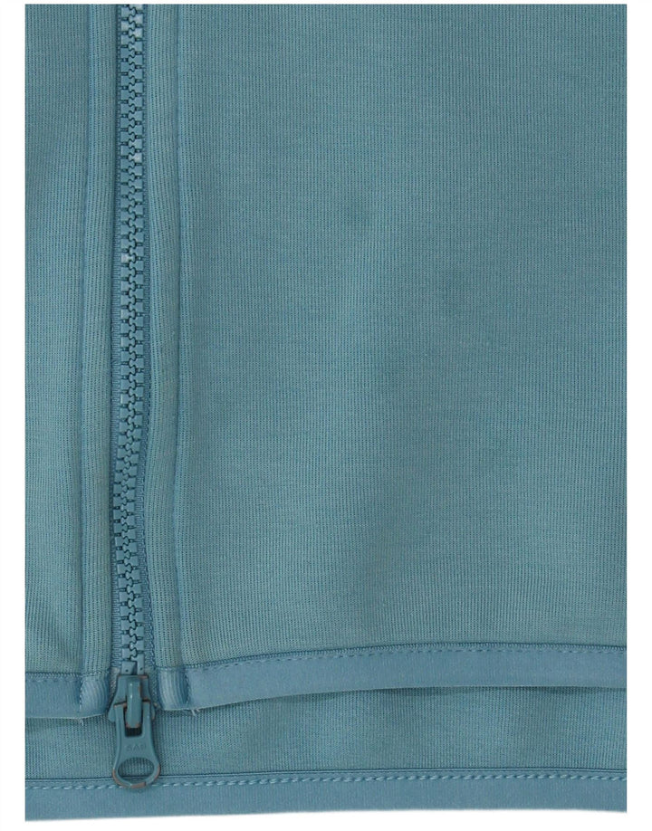 Pulover Nike pentru bărbați, cu fermoar, bumbac, mare, albastru