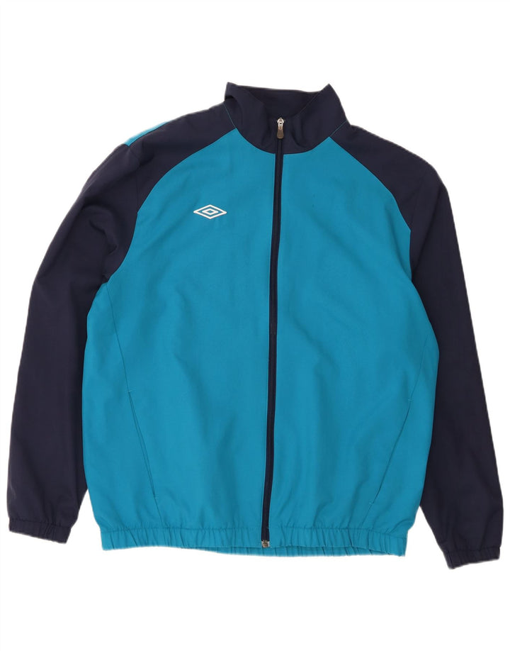 Jachetă de trening Umbro pentru bărbați, mare, albastru, color block