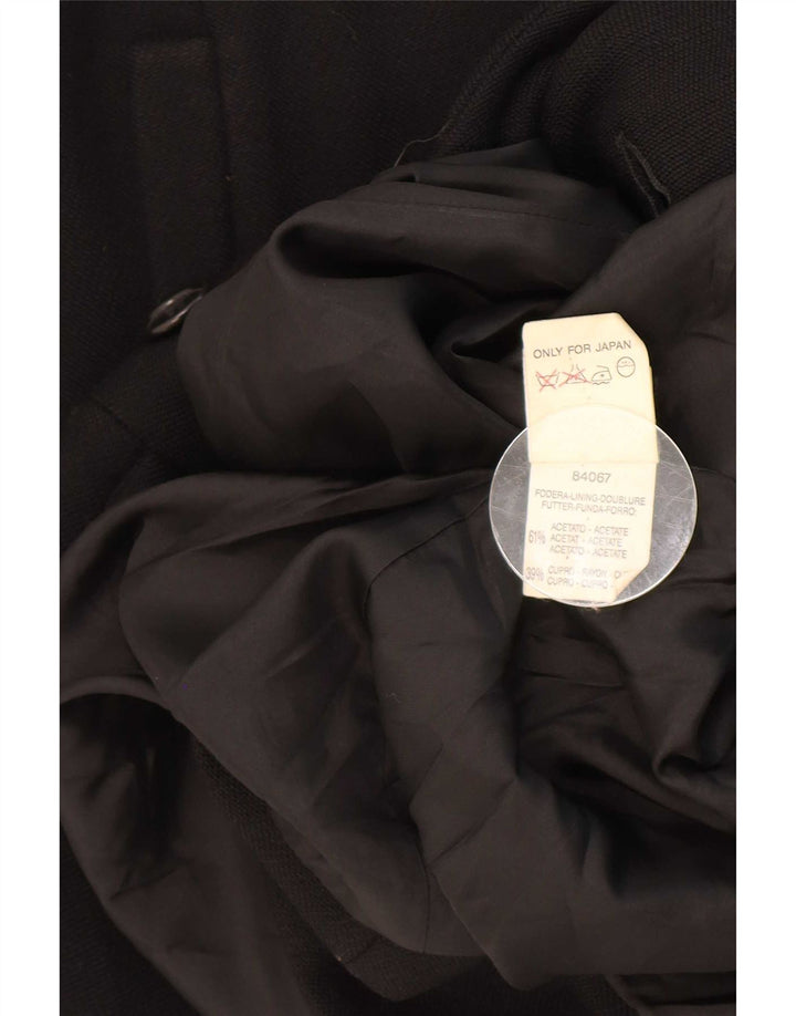 Max & Co. Palton dublu pentru femei UK 14 mare negru