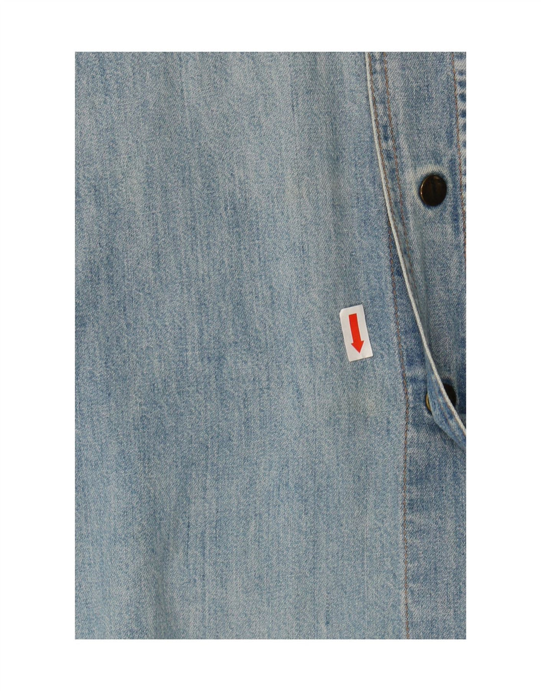 CASUCCI Mens Denim Shirt Medium Blue Vintage Casucci and Second-Hand Casucci from Messina Hembry 