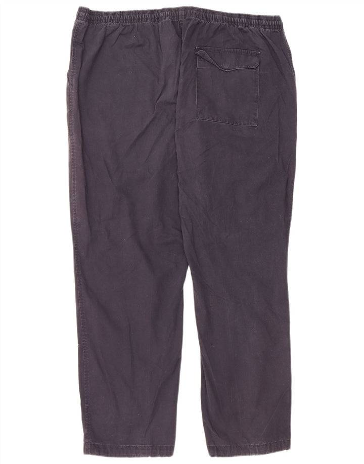 Pantaloni chino obișnuiți pentru bărbați Marks & Spencer L39 L29 Bumbac bleumarin