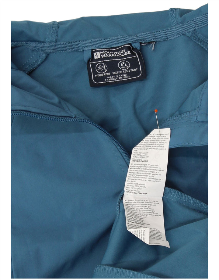MOUNTAIN WAREHOUSE Jachetă de ploaie cu glugă pentru femei UK 6 XS Poliester albastru