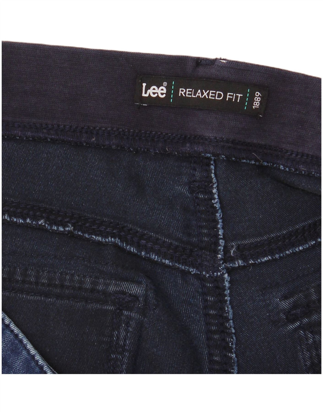 Pantaloni scurți din denim LEE pentru femei, cu croiala relaxată, W36 XL, albastru