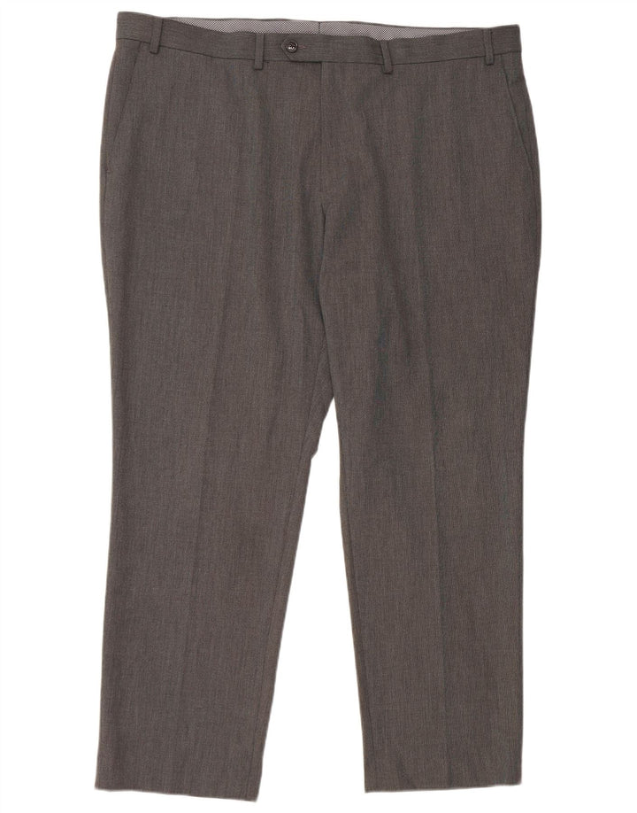 Pantaloni drepți pentru bărbați CHAPS L42 L30 gri