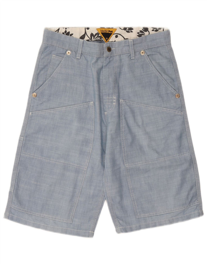 Pantaloni scurți cargo pentru bărbați Meltin' Pot W30 Medium Blue