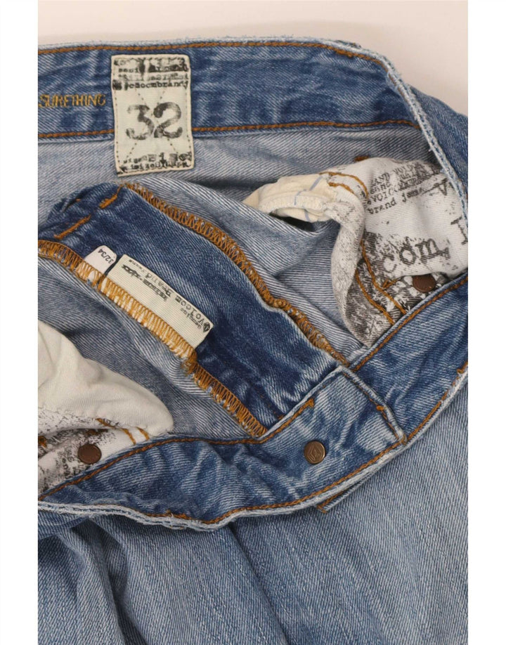 Blugi drepti pentru bărbați Volcom W32 L34 albaștri
