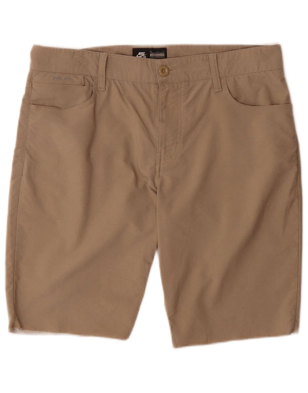 Pantaloni scurți casual pentru bărbați Nike W32 Medium Bej Nailon