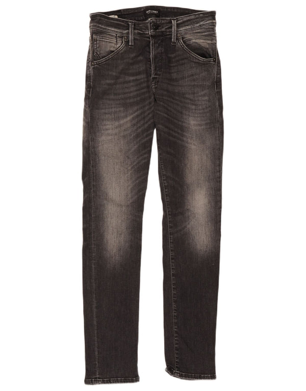 Blugi Jack & Jones GLENN Slim pentru bărbați W29 L32 bumbac gri