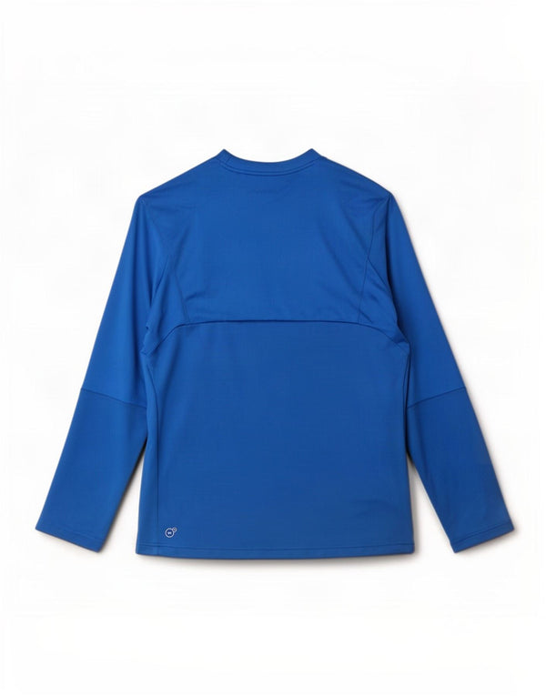 Top pentru bărbați Puma cu mânecă lungă 2XL, poliester albastru