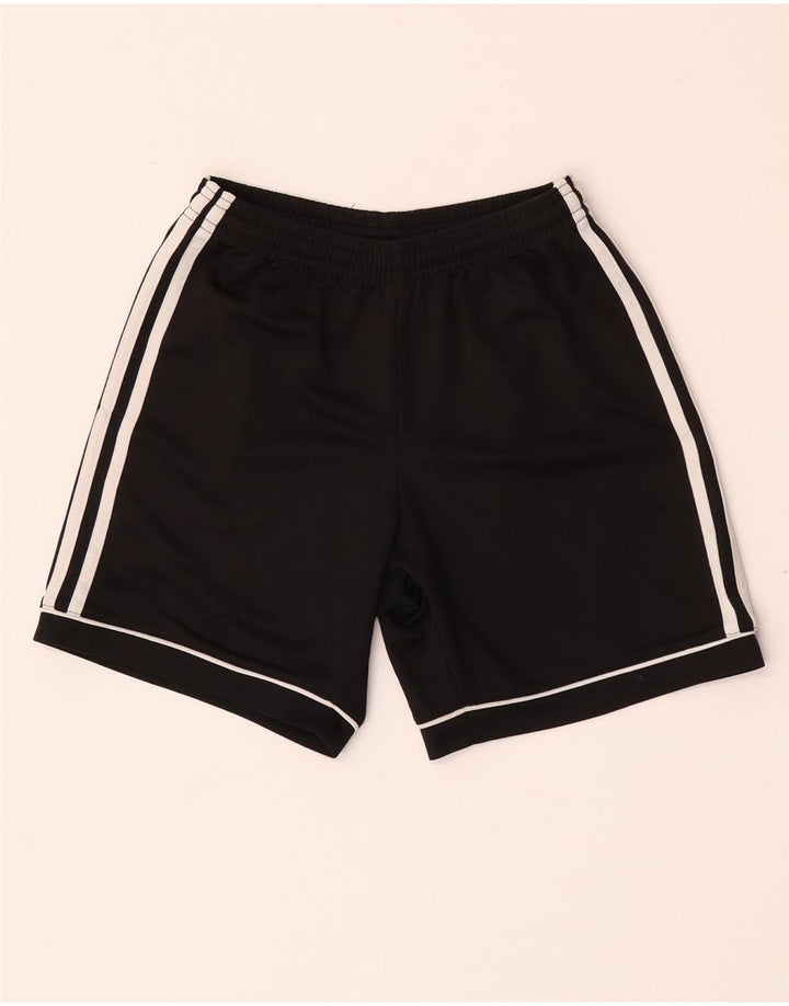 Pantaloni scurți sport Climalite ADIDAS 11-12 ani poliester negru