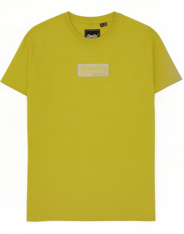 Tricou grafic Superdry pentru femei Top UK 10 Small Yellow Bumbac