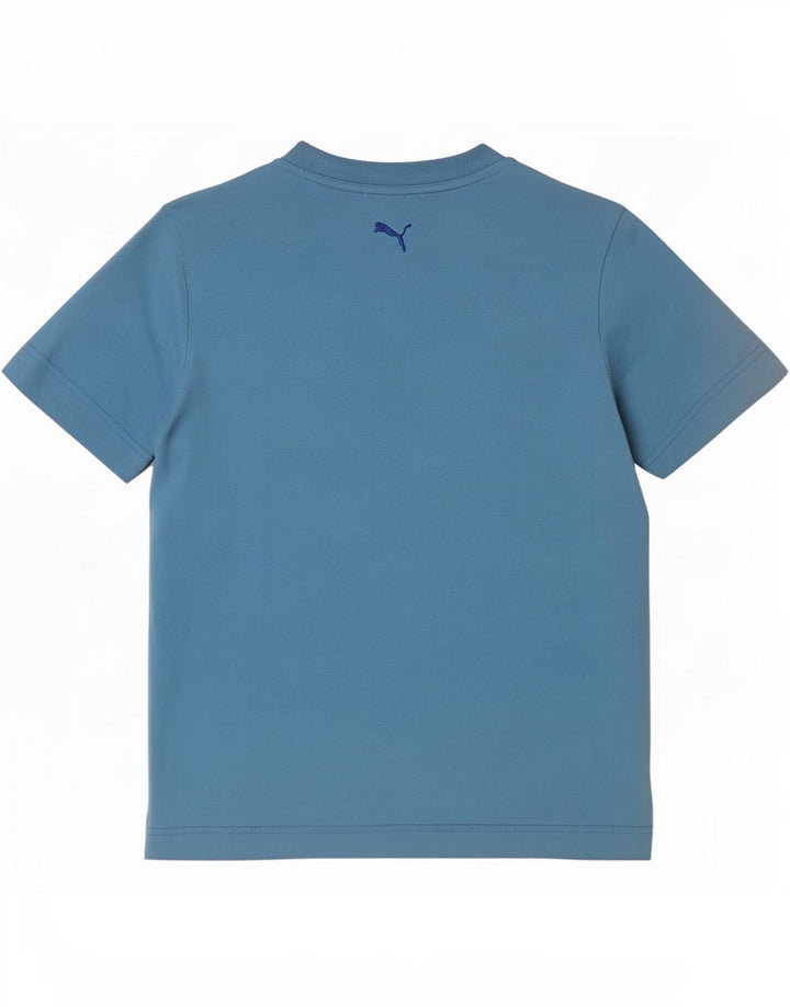 T-shirt grafic pentru bărbați Puma Top Small Blue