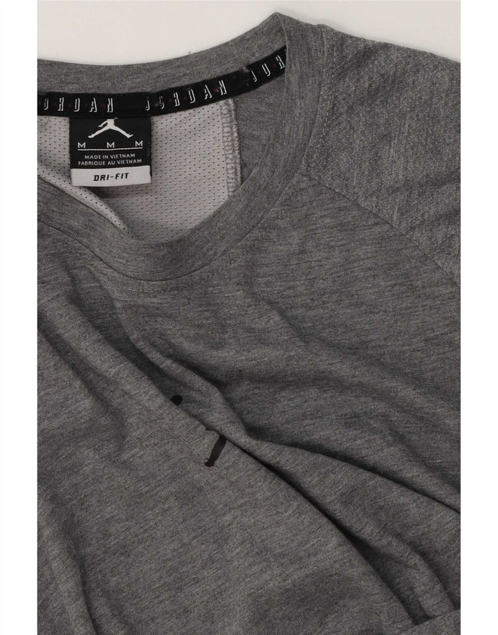 Tricou grafic pentru bărbați Jordan Top Medium Gri Colorblock