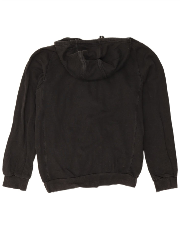 Pulover Adidas pentru bărbați Graphic Zip, bumbac mediu negru