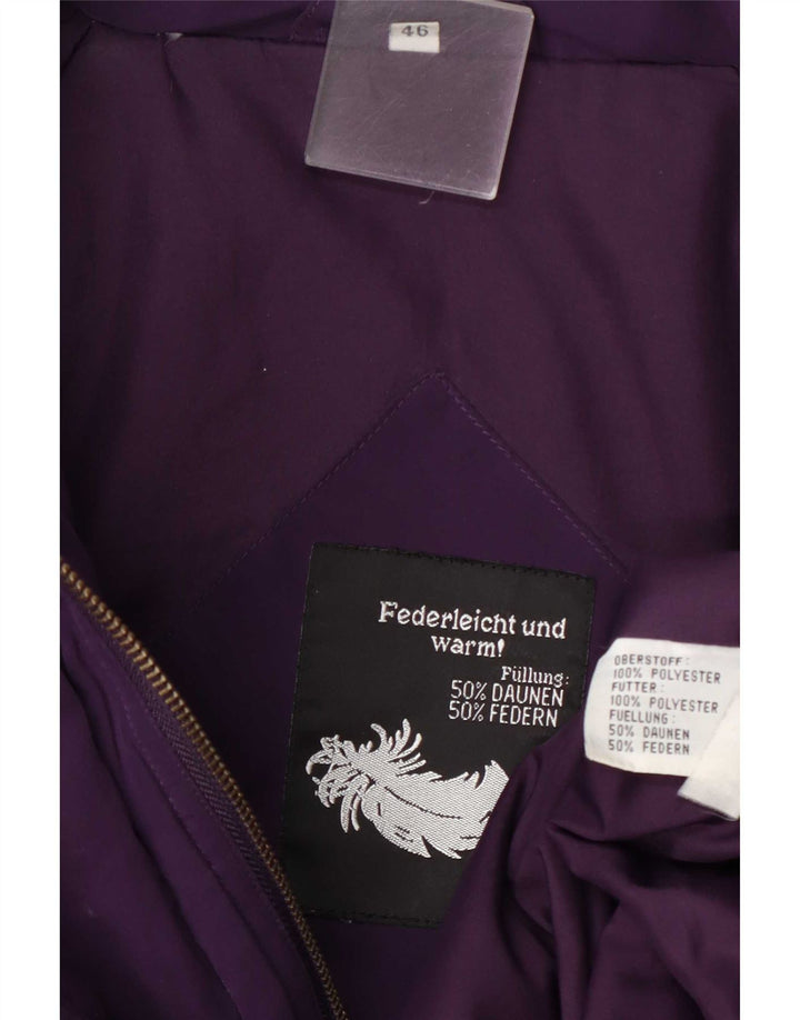 Palton supradimensionat pentru femei Vintage EU 46 XL Poliester violet