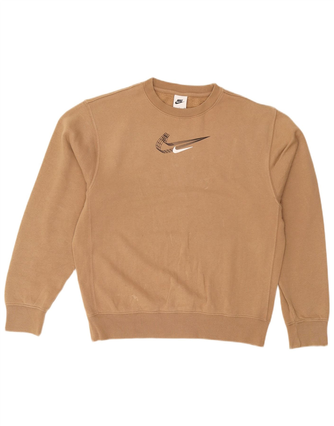 Hanorac grafic pentru bărbați Nike Jumper mic, bej