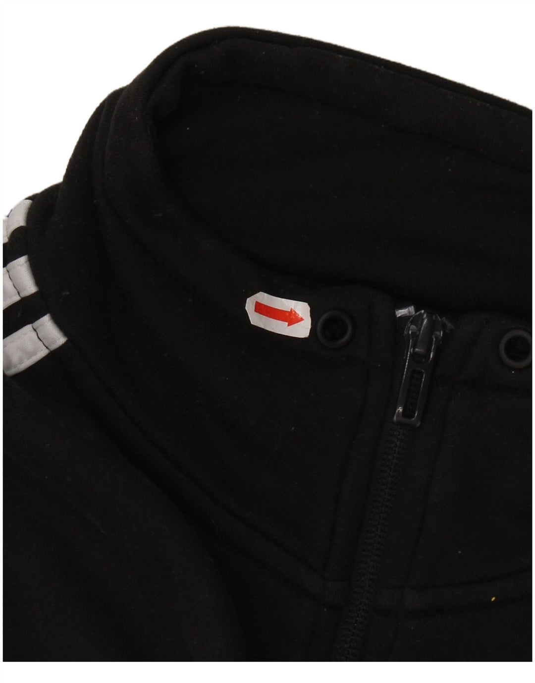 Jachetă de top pentru trening Climalite Adidas pentru femei Marea Britanie 16/18 Poliester negru mare