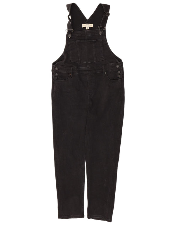 WHITE STUFF Salopete pentru femei Blugi slim US 12 Large W36 L27 Negru Bumbac