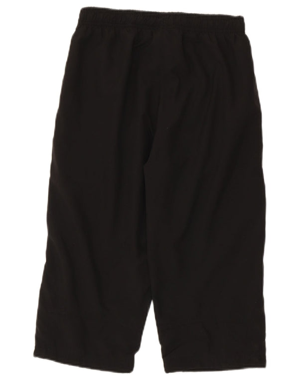 Pantaloni de trening Puma Graphic Capri pentru băieți 11-12 ani, negru