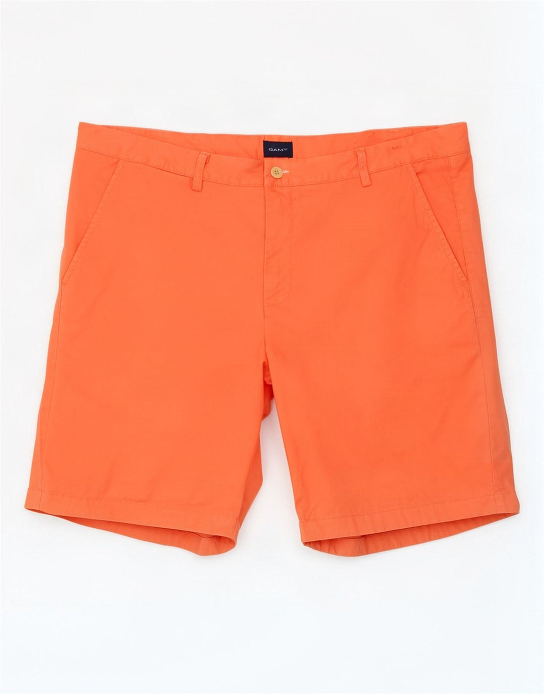 Pantaloni scurti chino pentru bărbați Gant W40 XL bumbac portocaliu