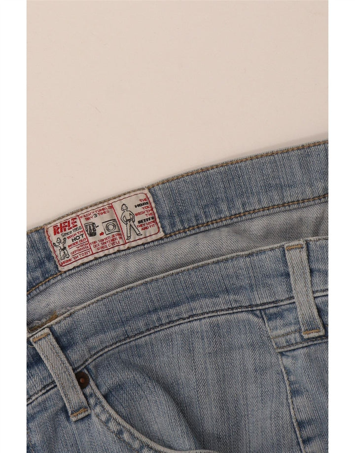 Blugi drepti pentru bărbați Rifle W34 L30 albastru