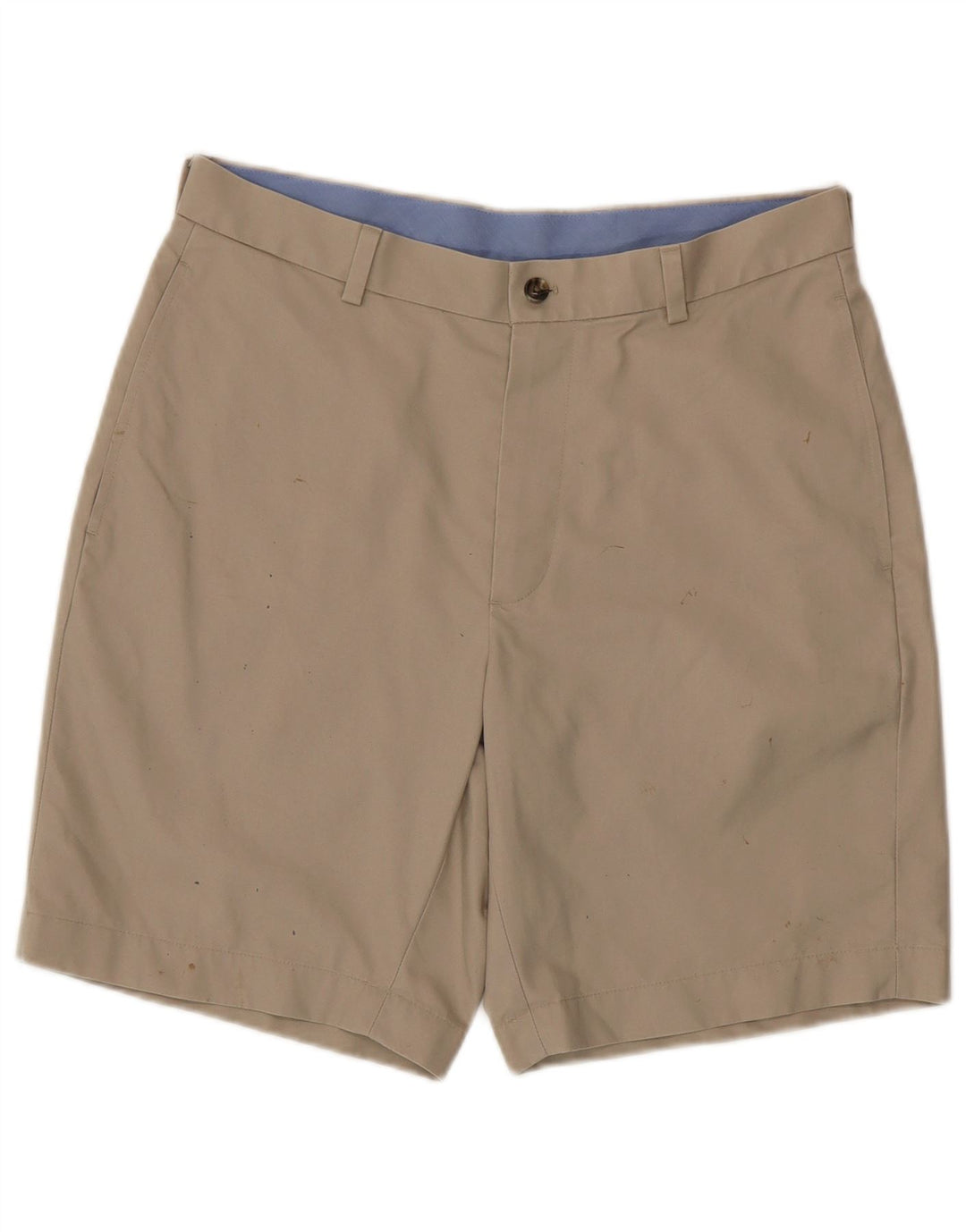 Pantaloni scurți chino Brooks Brothers pentru bărbați W32, bumbac mediu bej