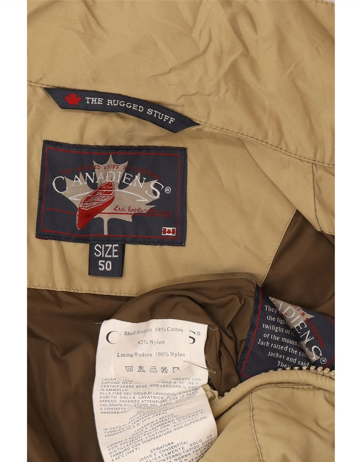 Bomber pentru bărbați Canadiens IT 50, bumbac mare kaki