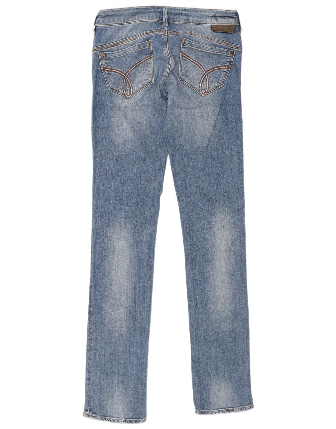 Blugi slim pentru femei CALVIN KLEIN W27 L33 bumbac albastru