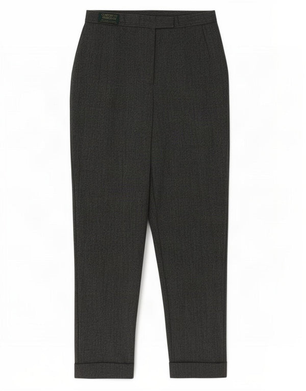 Marks & Spencer Pantaloni de costum pentru femei cu talie înaltă UK 14 Large W28 L27 Gri